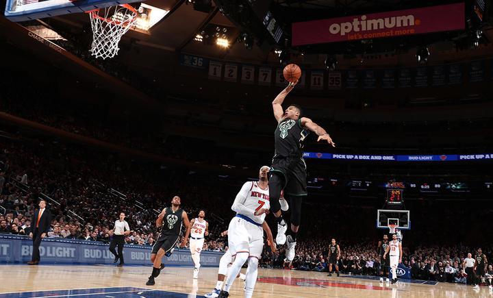 Imagen de Antetokounmpo, cada vez más indetenible