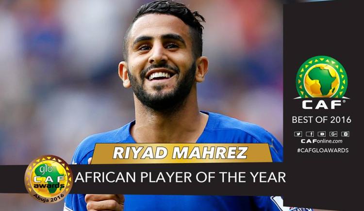 Imagen de El argelino Mahrez, el mejor de África