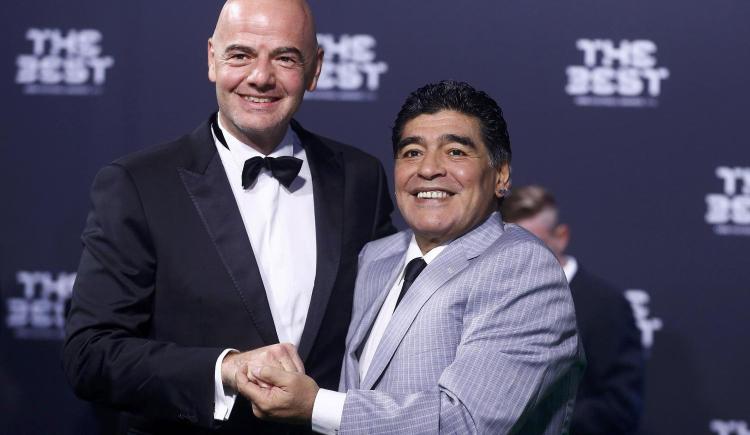 Imagen de Maradona, sobre el Mundial de 48 equipos: “Me parece fantástico”