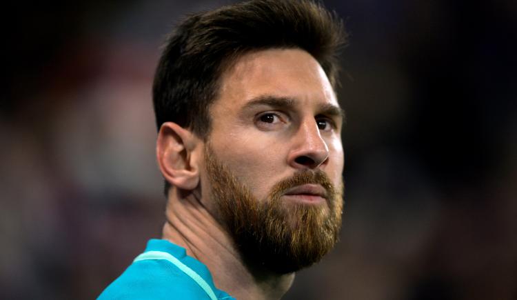 Imagen de Messi, en el equipo ideal de la FIFA