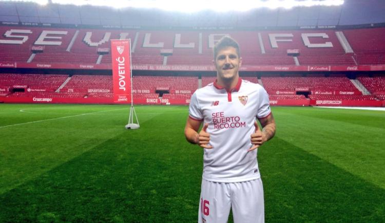 Imagen de Jovetic, el nuevo refuerzo de Sampaoli