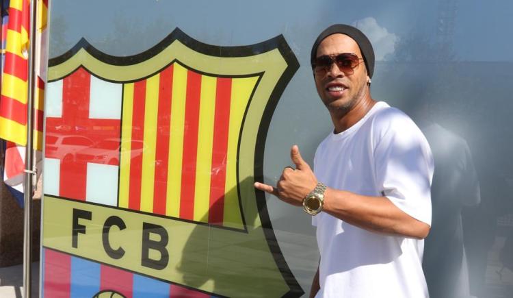 Imagen de Ronaldinho, cerca de volver al Barcelona