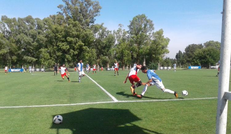 Imagen de Verón, presente en el empate de Estudiantes
