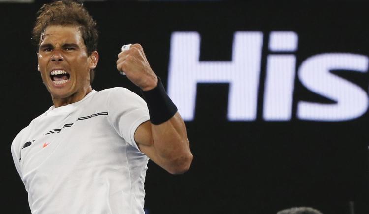 Imagen de Nadal bajó a Raonic y ya está en semis