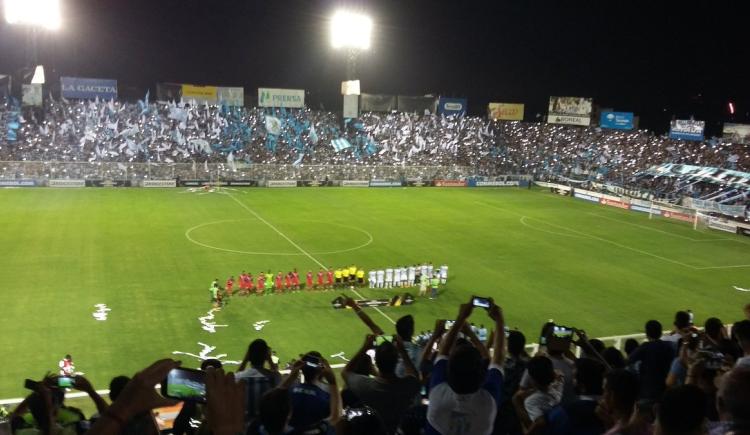 Imagen de Atlético Tucumán igualó en su debut continental