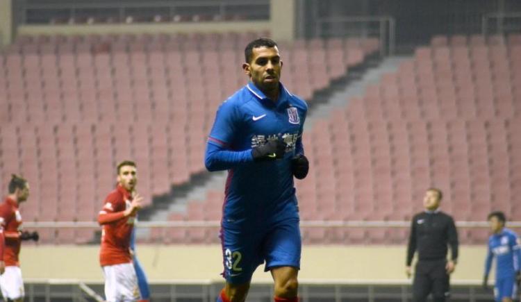 Imagen de Tevez marcó su primer gol en China