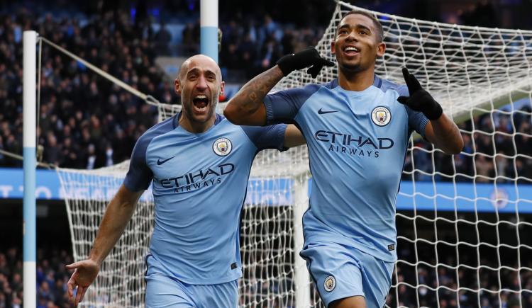 Imagen de Gabriel Jesús le da la victoria al Manchester City