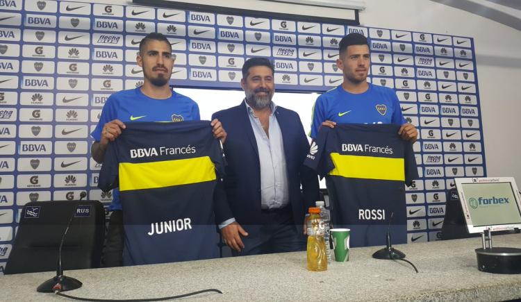 Imagen de Boca presentó a sus refuerzos