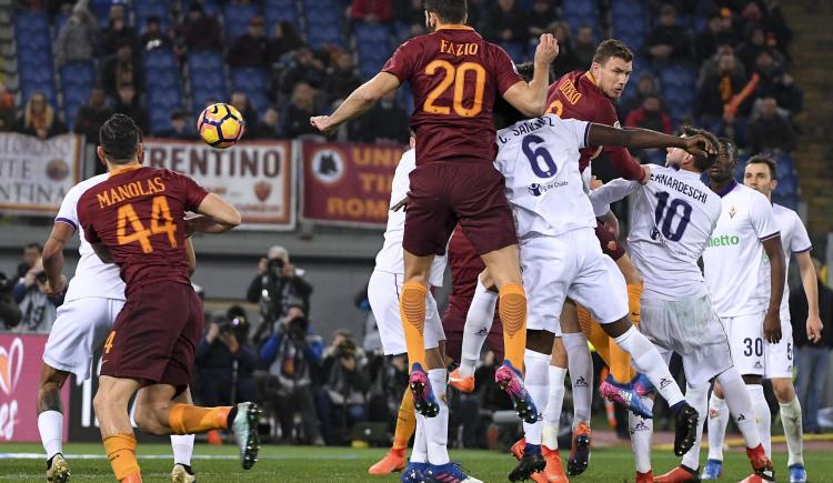 Imagen de Fazio gritó en la goleada de Roma