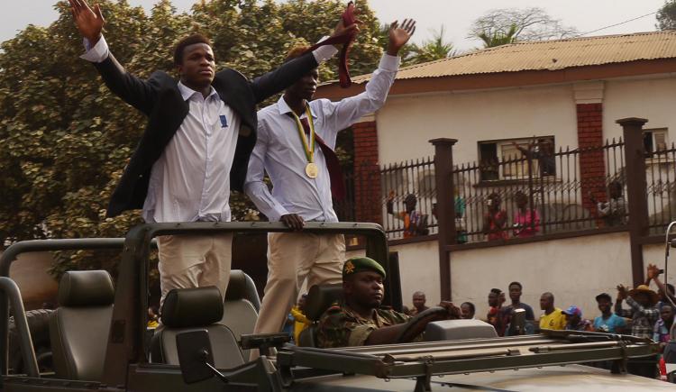 Imagen de Camerún de fiesta en sus calles