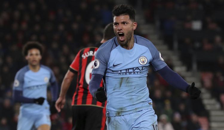 Imagen de Agüero aprovechó su chance con el City