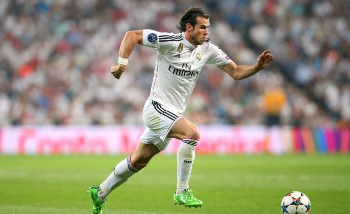 Imagen de Gareth Bale, el jugador más rápido del mundo