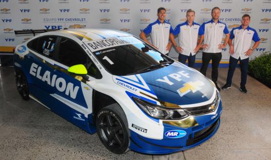 Imagen de El Equipo YPF Chevrolet presentó sus pilotos