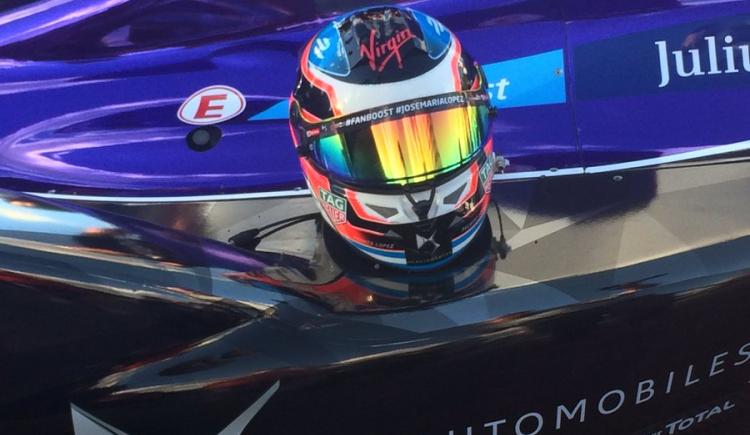 Imagen de La Formula E en Argentina, con la presencia de Pechito