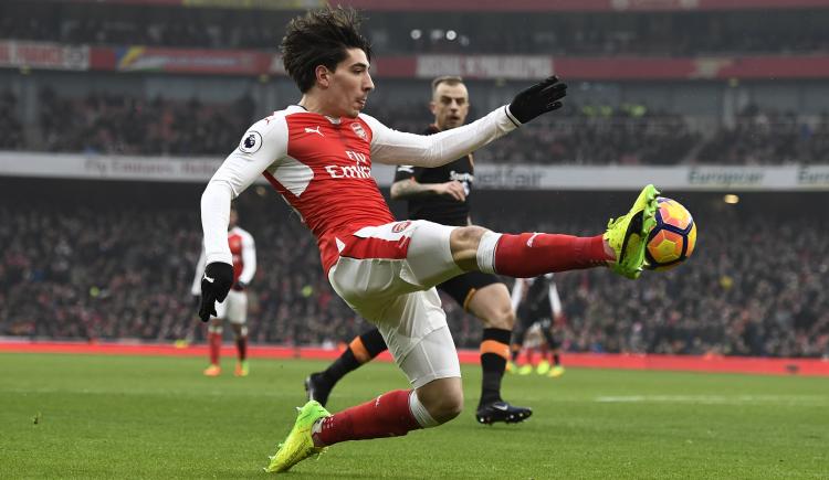 Imagen de Bellerín, en la mira del Barcelona
