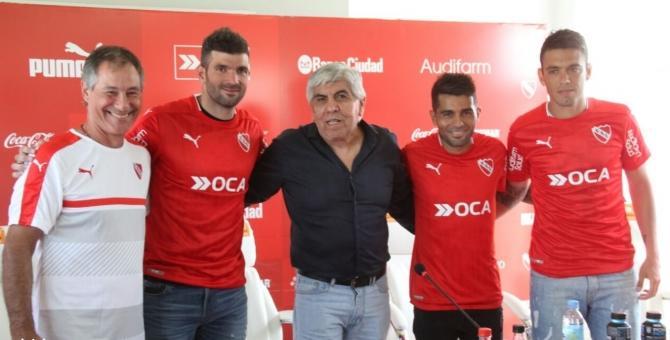 Imagen de Independiente presentó a sus refuerzos