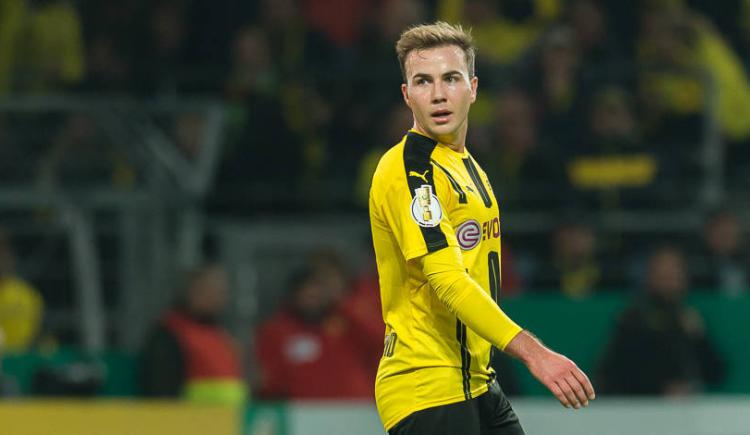 Imagen de Götze, baja por tiempo indefinido