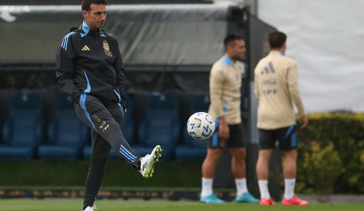 Imagen de Más problemas para Scaloni: nueva baja en la Selección Argentina