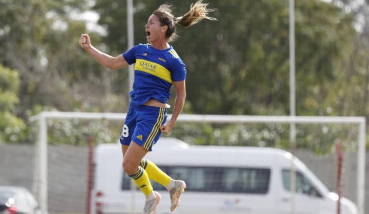 Imagen de Boca volvió al triunfo y lidera el campeonato femenino