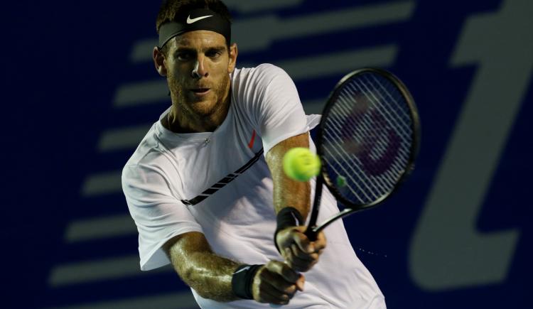 Imagen de Del Potro, preclasificado en Indian Wells