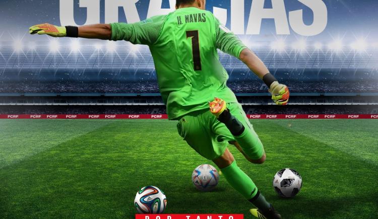 Imagen de Keylor Navas anunció su despedida de la Selección de Costa Rica