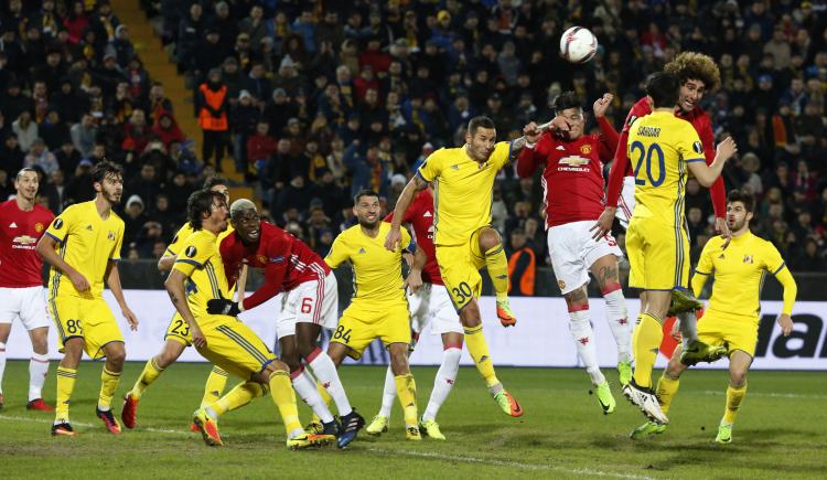 Imagen de Manchester United consiguió un empate en Rusia