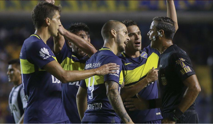 Imagen de "Fue penal para Boca"