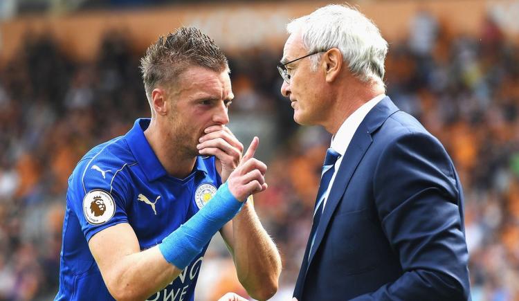 Imagen de Vardy recibió amenazas por el despido de Ranieri