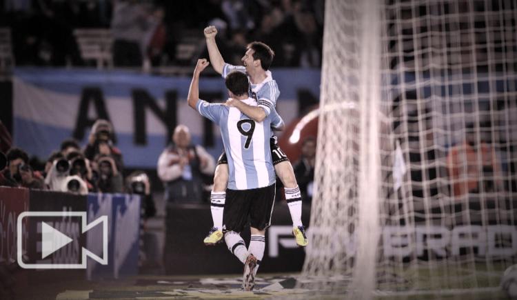 Imagen de 2011. Argentina 4 - 1 Chile