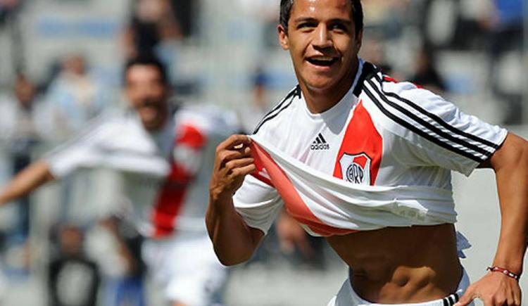 Imagen de Alexis Sánchez recordó su paso por River