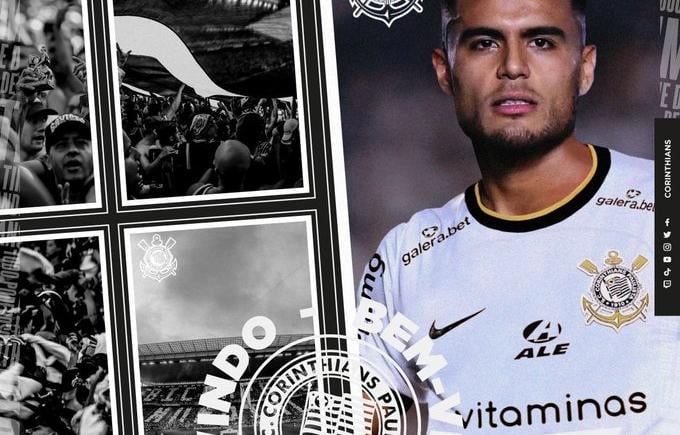 Imagen de Fausto Vera fue presentado en Corinthians