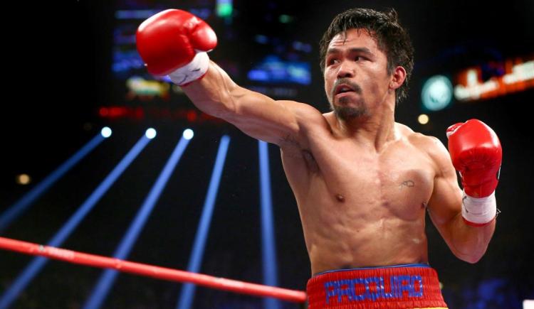 Imagen de Pacquiao listo para la defensa del título Welter OMB