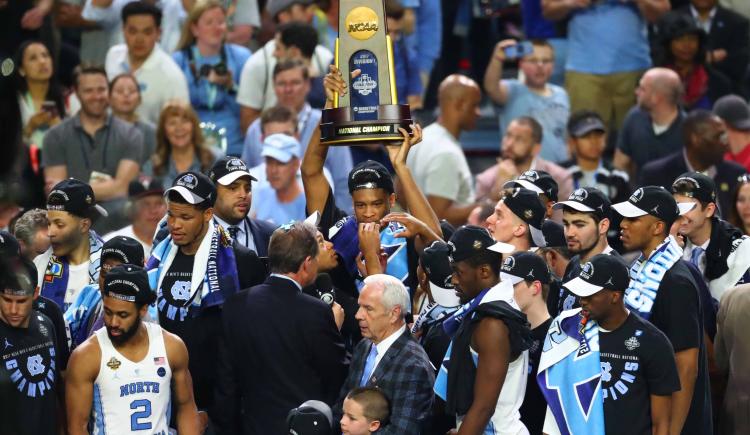 Imagen de North Carolina, campeón de la NCAA