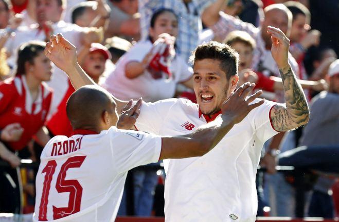 Imagen de Sevilla cortó la mala racha y volvió a ganar con un gol de Correa