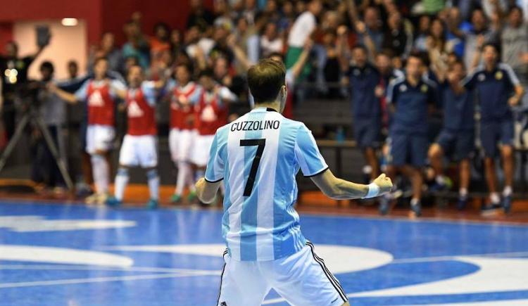 Imagen de Argentina finalista en la Copa América de Futsal