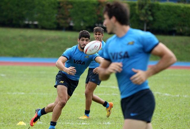 Imagen de Los Pumas Seven aterrizan en Singapur