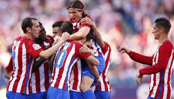 Imagen de El Atlético goleó al Osasuna y sigue de racha
