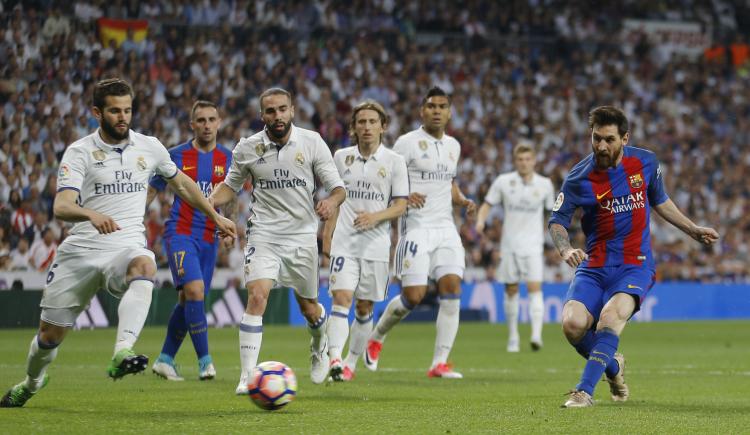 Imagen de El Barcelona derrotó al Madrid con un gol agónico de Messi