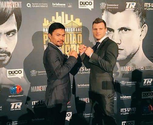 Imagen de Pacquiao y Horn se vieron las caras