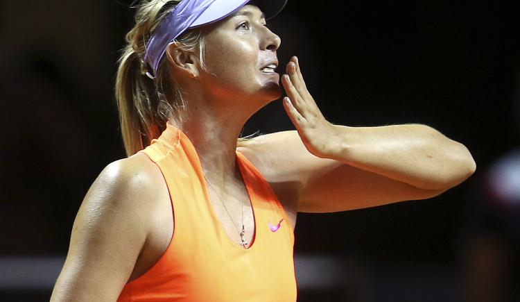 Imagen de Sharapova volvió con un triunfo