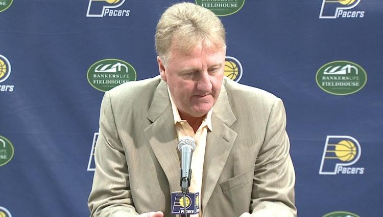 Imagen de Larry Bird deja de ser presidente de los Indiana Pacers