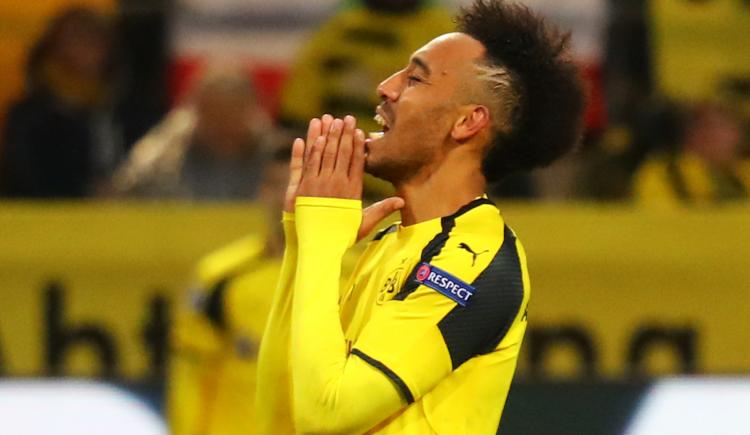 Imagen de Aubameyang se acerca al PSG