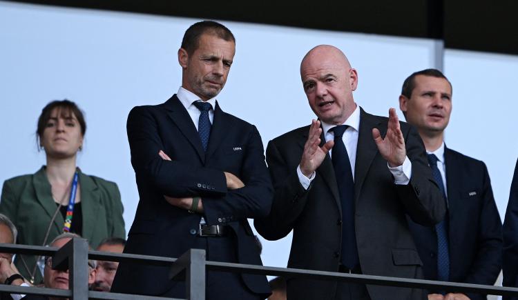 Imagen de La UEFA celebró el fin del proyecto FIFA pero atacó a Infantino