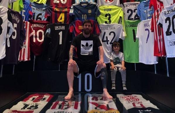 Imagen de La colección de camisetas de Messi