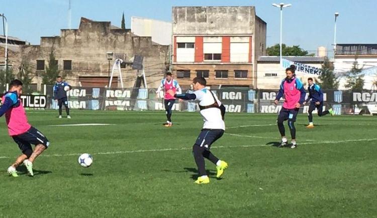 Imagen de Bou se entrenó a la par del grupo