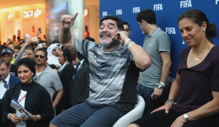 Imagen de Maradona causó furor en Bahrein
