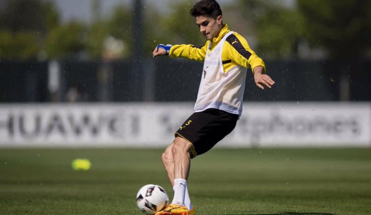 Imagen de Bartra trabaja con el grupo