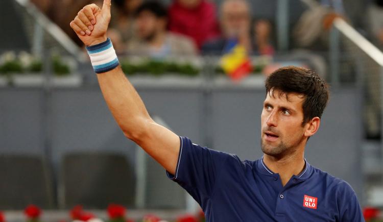 Imagen de Djokovic avanzó sin jugar