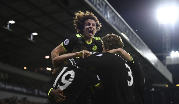 Imagen de Celebración del Chelsea campeón