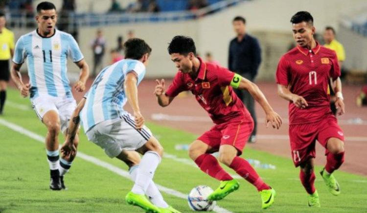 Imagen de Los pibes del Sub-20 golearon en Vietnam